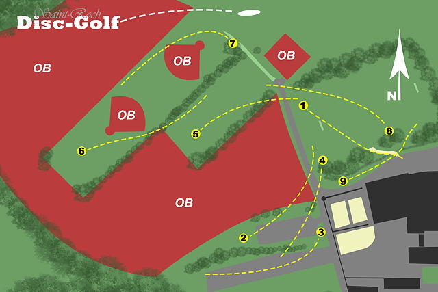 Disc golf plan